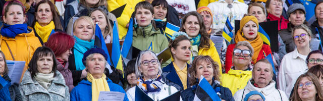 Опрос: жители Эстонии считают войну РФ против Украины главным вызовом для ЕС