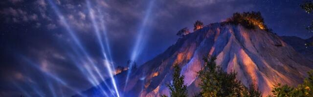 На территории карьера Румму пройдет ночной концерт с масштабным световым шоу