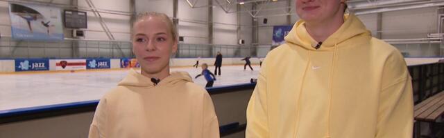 ВИДЕО: Энели Ефимова стала фигуристкой на один день, а Нина Петрыкина – пловчихой