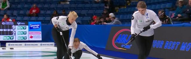 В Канаде завершился ЧМ по керлингу среди женских команд: сборная Эстонии на 12-м месте