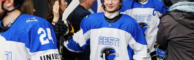 Хет-трик нарвитянина Тимофеева помог Эстонии разгромить Испанию с двухзначным счетом на старте ЧМ по хоккею