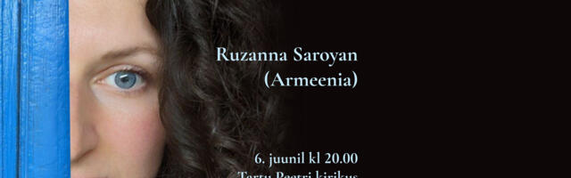 В Тарту выступит армянская певица Рузанна Сароян