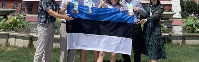 Эстонские гимназисты привезли домой первое золото с международной олимпиады по геонаукам