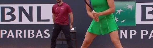 Кайя Канепи зачехлила ракетку уже в первом круге турнира WTA1000 в Риме