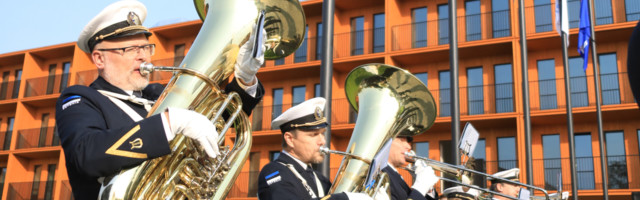 В Нарве состоялось  открытие  учебно-жилого комплекса Академии МВД Эстонии и Тартуского университета.