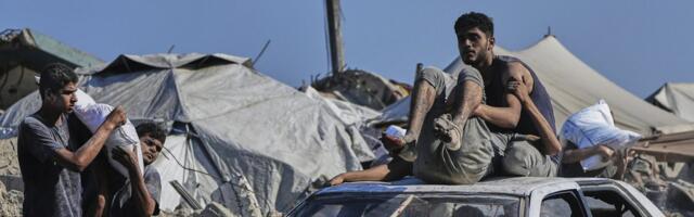 Израиль грозит полностью разрушить город Газу, если ХАМАС не вернет всех заложников. В городе впервые официально подтвержден голод