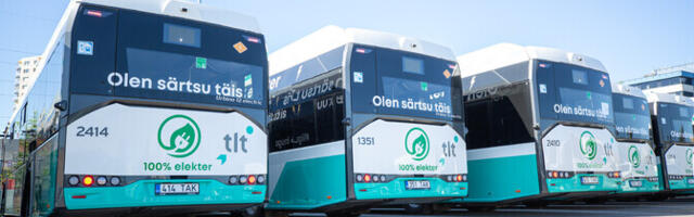 Первые таллиннские электробусы выйдут на линию в июне