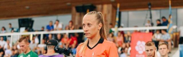 Судья Каролин Кайвоя будет обслуживать финальный турнир женского чемпионата Европы
