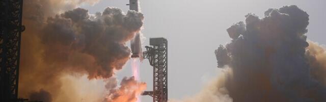 Компания SpaceX успешно запустила мегаракету Starship