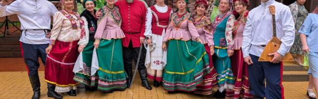 Русская община литовской Клайпеды проводила лето