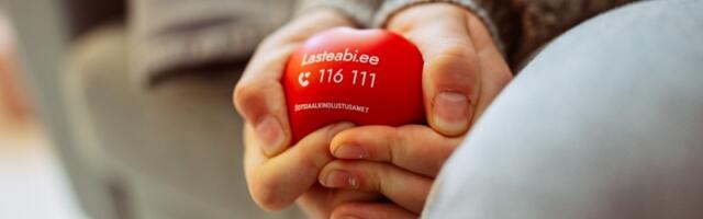 Число обращений в службу помощи детям Lasteabi за год выросло на 14,5%