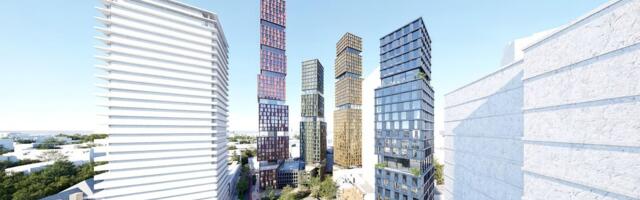 Небоскребы в центре Таллинна: в квартале Маакри хотят построить башни до 185 метров