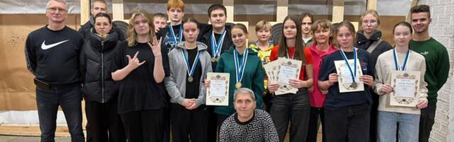 Пулевая стрельба: юные нарвитяне забрали все разыгрываемые награды