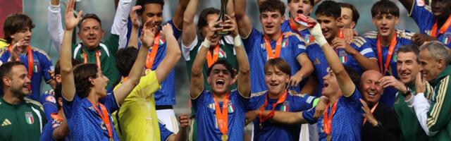 ФОТО | Драма в Таллинне: Италия выиграла Евро U17, вырвав победу у Бельгии по пенальти на глазах у 7027 зрителей