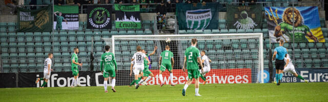 LIVE: в матче ЧЭ по футболу "Флора" проигрывает "Левадии" – 2:3