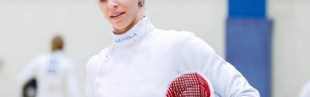 ВИДЕО | Эстонская шпажистка Катрина Лехис выиграла этап Гран-при в Венгрии