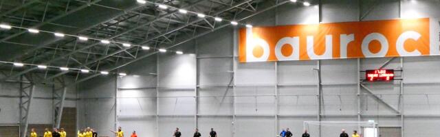 Открывали дружно и под музыку — Раквере обзавёлся стационарным футбольным холлом