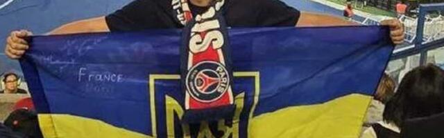 ФОТО | Во Франции на футбольном матче возник скандал из-за украинского флага