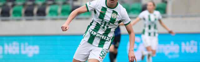 Футболистка сборной Эстонии Влада Кубасова продлила контракт с "Ференцварошом"