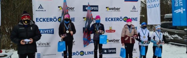 Молодые лыжники Алутагузеского ЛК завоевали шесть медалей