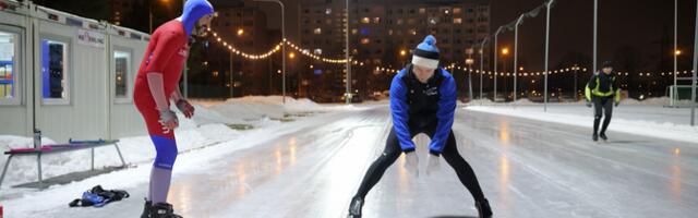 "Горизонт" попробовал себя в конькобежном спорте