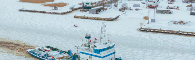 В Пярнуском заливе еще много льда: сезон ловли корюшки может оказаться короче обычного