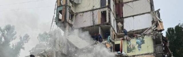 Россия ударила по Киеву ракетами и беспилотниками. Разрушен подъезд жилого дома. Погибли не менее шести человек