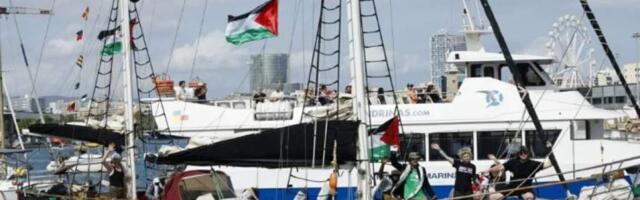 Вторая попытка активистки Греты Тунберг доплыть до Газы сорвалась из-за шторма