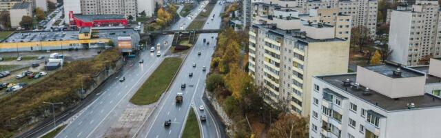 Длящийся несколько дней ремонт дороги в Ласнамяэ нарушает ночной покой местных жителей
