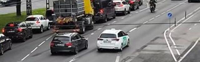 ВИДЕО | Новая дорожная разметка на Палдиски мнт привела к хаосу