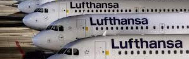 Из-за забастовки отменены рейсы Lufthansa между Вильнюсом и Франкфуртом
