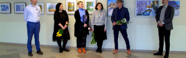 В Кохтла-Ярве открылась выставка работ учеников школы-студии Юрия Хорева