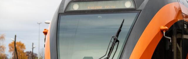 Железнодорожное движение между Таллинном и Тарту встало         из-за технической неисправности