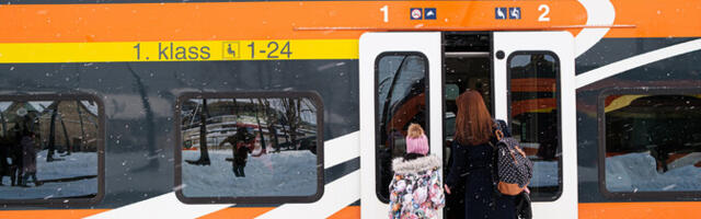 Elron ремонтирует поврежденные поезда и временно перевозит пассажиров автобусами