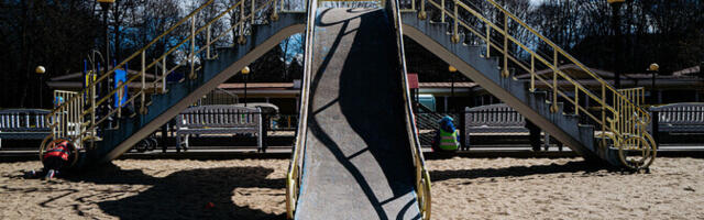 Детскую площадку Кадриоргского парка перестроят: историческая горка станет центральным объектом