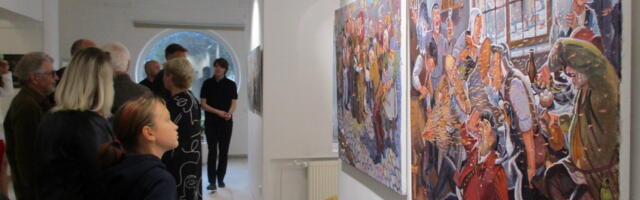 На часах художника и сказочника Эдуарда Конта без пяти семьдесят