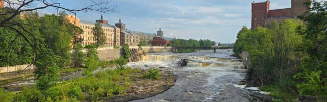Катри Райк: город планирует строительство смотровой площадки на Кренгольмских водопадах
