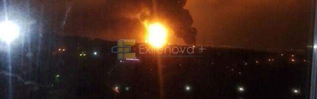1607-й день войны: в Ставропольском крае РФ горит нефтебаза после атаки дронов
