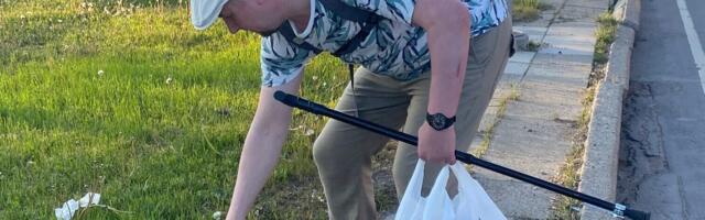 Илья, который поднимает наш мусор и наш имидж