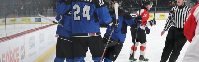 Молодежный ЧМ по хоккею: нарвитянен помог сборной Эстонии обыграть в овертайме Польшу