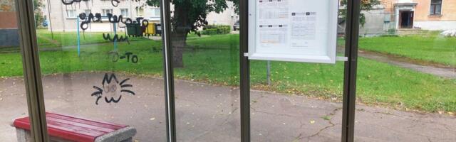 Вандализм в Нарве: город обратился в полицию