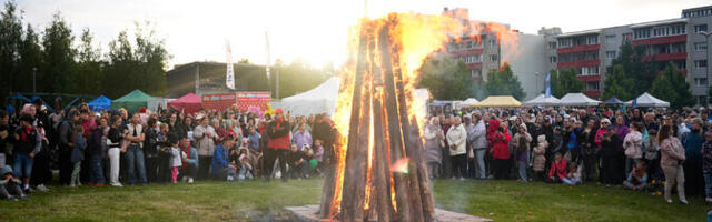 В Ласнамяэ заранее отметили Иванову ночь