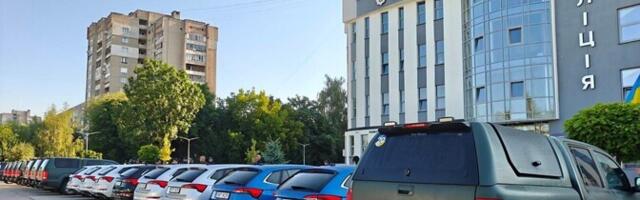 Эстония пожертвовала Украине 22 полицейских автомобиля