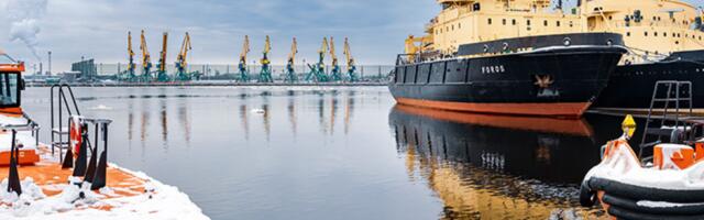 В латвийских портах в январе перевалено на 16% меньше грузов