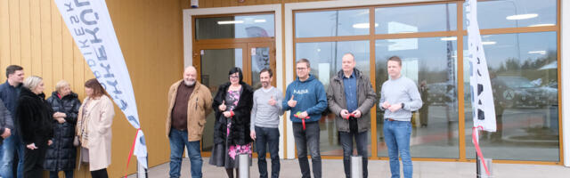 Новое здание в Аккекюла уже принимает спортсменов, для общественности оно откроется в сентябре