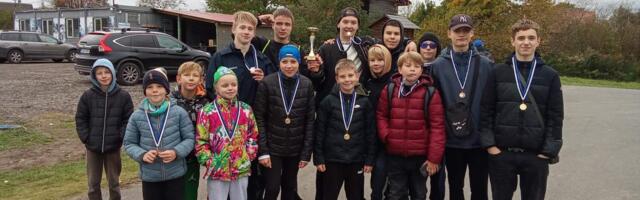 Кренгольмская школа – золото на соревнованиях по легкой атлетике в Ида-Вирумаа