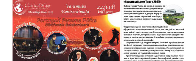 Анонс свежего номера газеты «Вестник Тарту», 10.07.2025