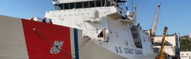 В порт Одессы впервые за 13 лет зашел фрегат береговой охраны США