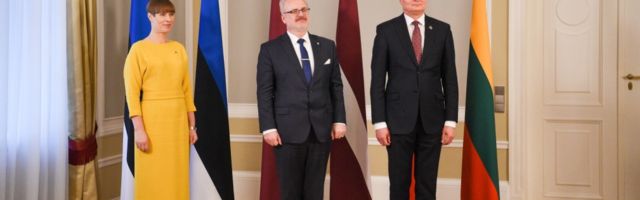 Встретятся президенты Эстонии, Латвии и Литвы