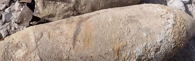 ФОТО | В Нарве нашли 250-килограммовую авиабомбу